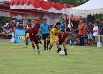 Laga Perdana Kapolres Cup I Pasaman Barat, Fadhila FC Kandaskan NMC 86 dengan Skor 4-1
