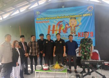 AWPI DPC Kab Malang Gelar Tasyakuran Peringati HPN ke-79
