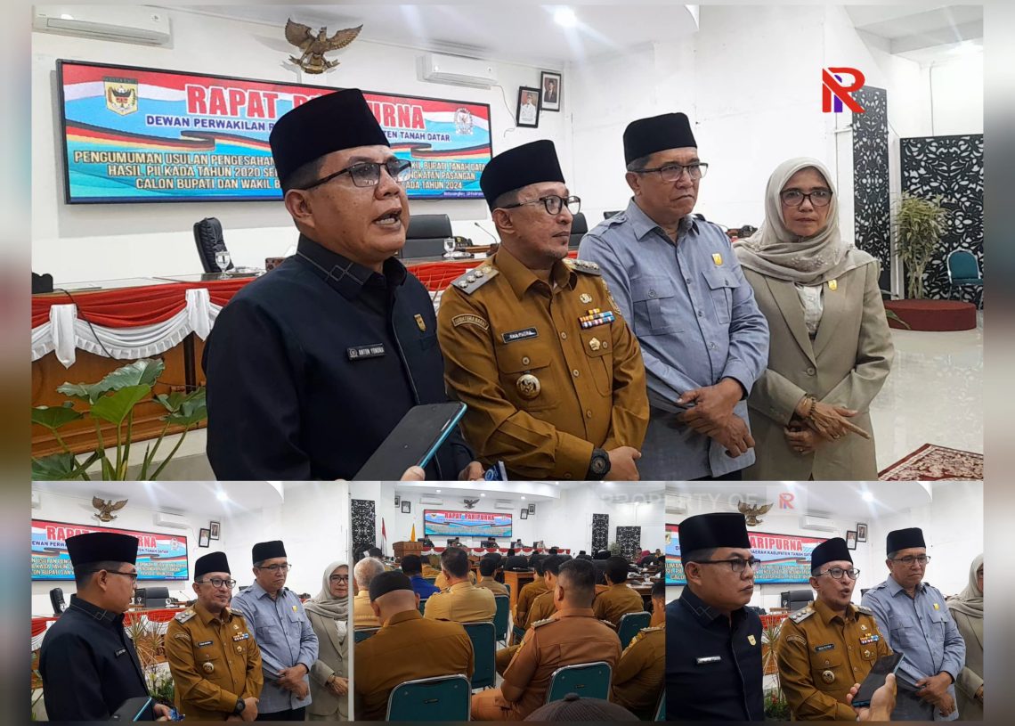 DPRD Tanah Datar Serahkan Usulan Pengangkatan Bupati dan Wakil Bupati ke Kemendagri