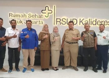 Pokja PWI Jakarta Barat Gelar Audensi dengan RSUD Kalideres