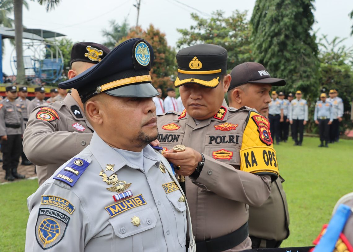 Polres Tanah Datar Gelar Apel Pasukan Operasi Keselamatan Singgalang 2025