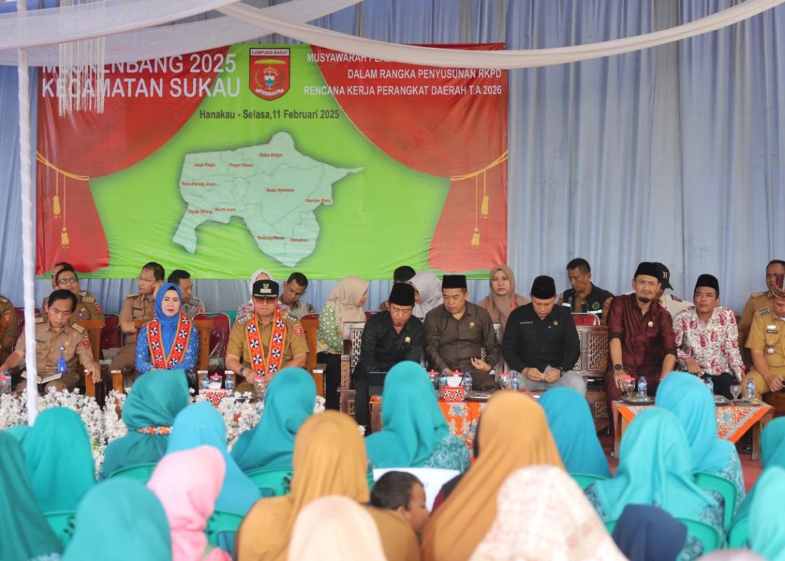 Hadir di Musrenbang Kecamatan Sukau, Pj Bupati Komitmen Prioritaskan Pembangunan Pro Masyarakat