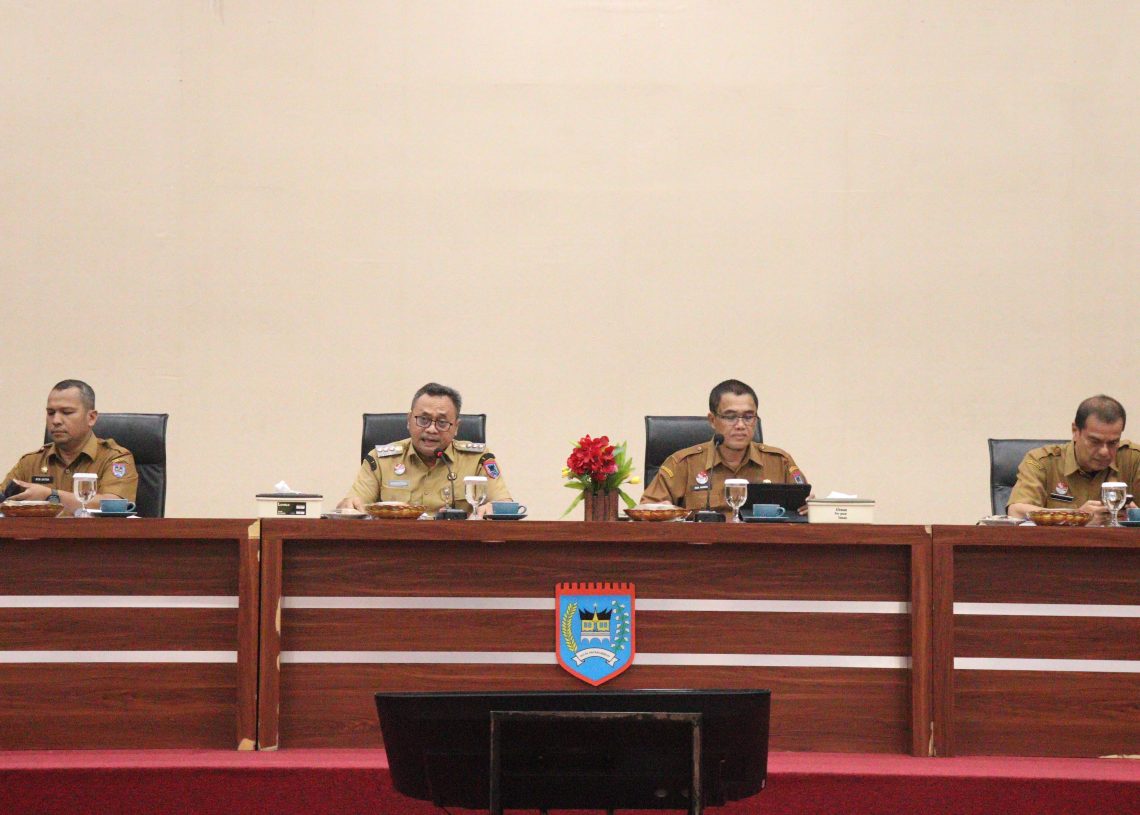 Rapat Koordinasi Pejabat Pemerintah Kota Payakumbuh Bahas Instruksi Presiden Nomor 1 Tahun 2025