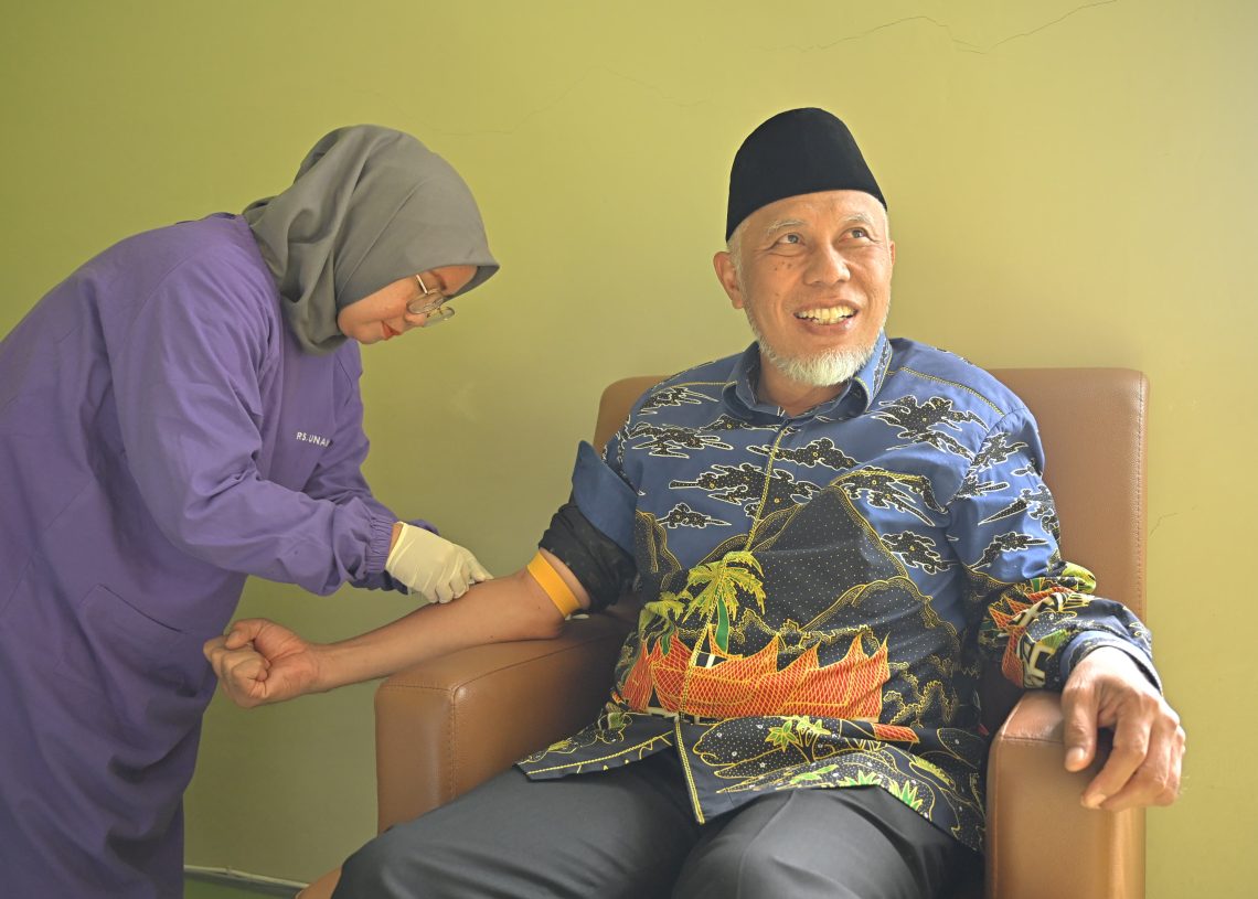 Gubernur Terpilih Sumbar, Mahyeldi Jalani Medical Check-Up Jelang Pelantikan