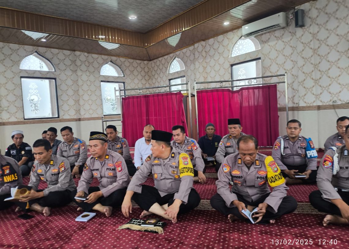 Polres Pelabuhan Tanjung Priok Gelar Pengajian Rutin