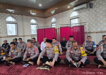 Polres Pelabuhan Tanjung Priok Gelar Pengajian Rutin