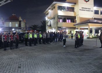 Kapolres Pelabuhan Tanjung Priok Pimpin Patroli Skala Besar Cipkon, Cegah Gangguan Kamtibmas