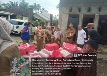 Pemkab Pesisir Selatan Kembali Salurkan Logistik untuk Korban Kebakaran di Kampung Lubuk Pandan