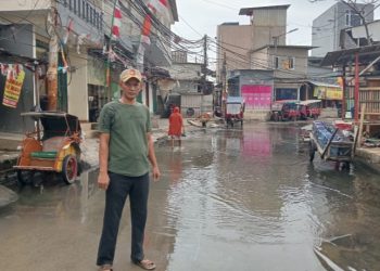 Bani Ketua RW 022: Dampak dari Rob hanya Genangan Air,  Bukan Banjir
