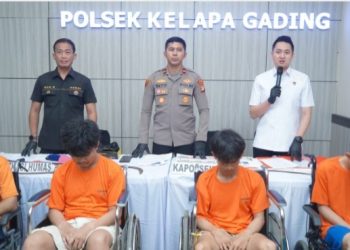 Polsek Kelapa Gading Tangkap 4 Pelaku Begal Motor di Kawasan Pegangsaan 2