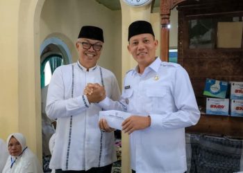 Bupati Pasaman Hadiri Pengajian Rawiya di Masjid Syekh H. Muhammad Said