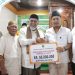 Didampingi Wako Yota Balad, Wagub Vasko Salurkan Bantuan untuk Masjid Raya Badano Sungai Rotan