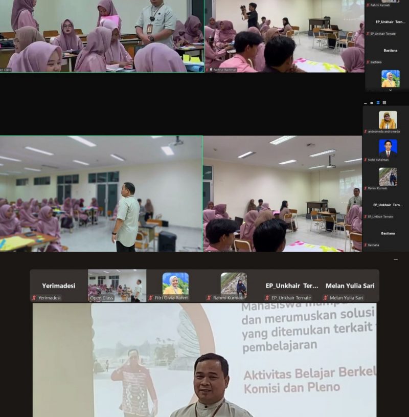 UNP Gelar Open Class Perdana 2025 Secara Hybrid, Dosen dari 12 Perguruan Tinggi Berpartisipasi