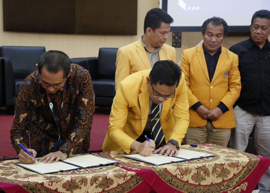 UNP Tandatangani Nota Kesepahaman dengan PT Telkomsel