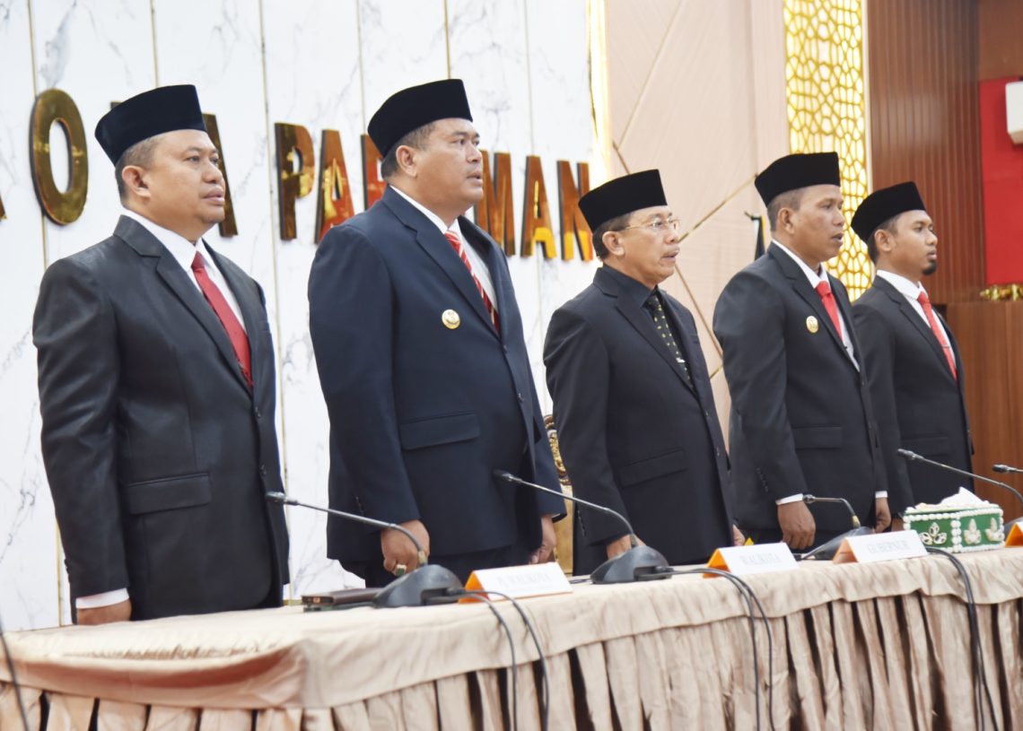 Sertijab Walikota Pariaman Berjalan Lancar, Gubernur Berharap Walikota dan Wakil Senantiasa Menjaga Kekompakan