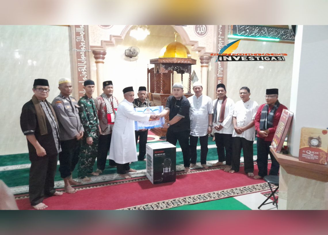 Safari Ramadhan 1446 H: Tim VI Tanah Datar Kunjungi Masjid Al Ma’arif, Sampaikan Visi Misi Bupati