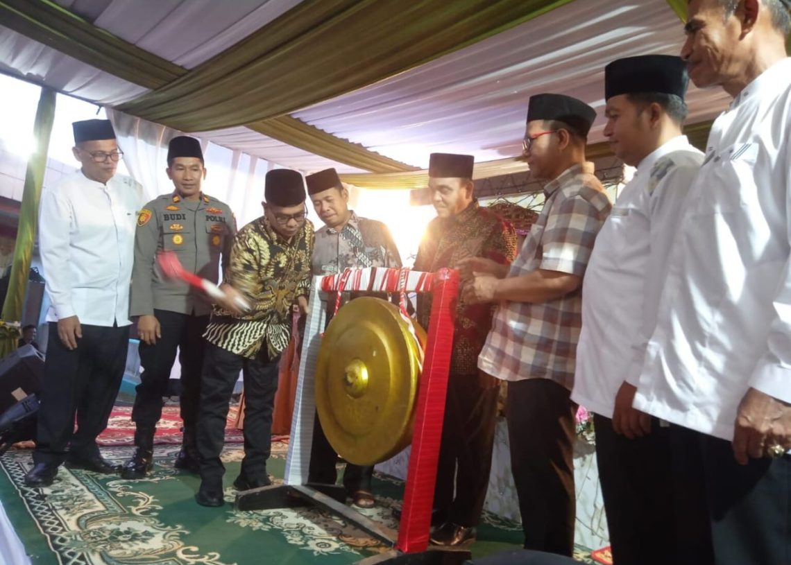 Wabup Risnaldi Buka MTQ di Masjid Baitul Mukmin Kampung Tengah Simpang Bayang
