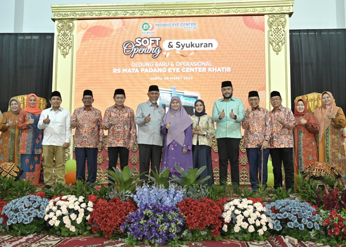 Gubernur Mahyeldi Resmikan Gedung Baru Padang Eye Center