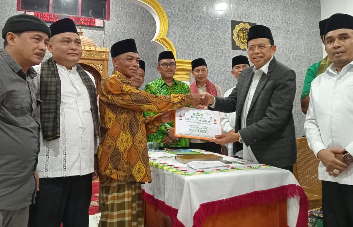 PWNU Sumbar Kunjungi Masjid Babussalam Sungai Pagu, Prof Ganefri Ingatkan Pentingnya Pendidikan