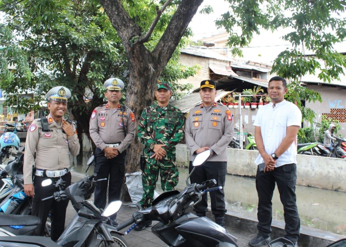 Kapolsek Tambora Gelar Giat Pengamanan Kunjungan Wakil Presiden RI dalam Rangka Program CKG