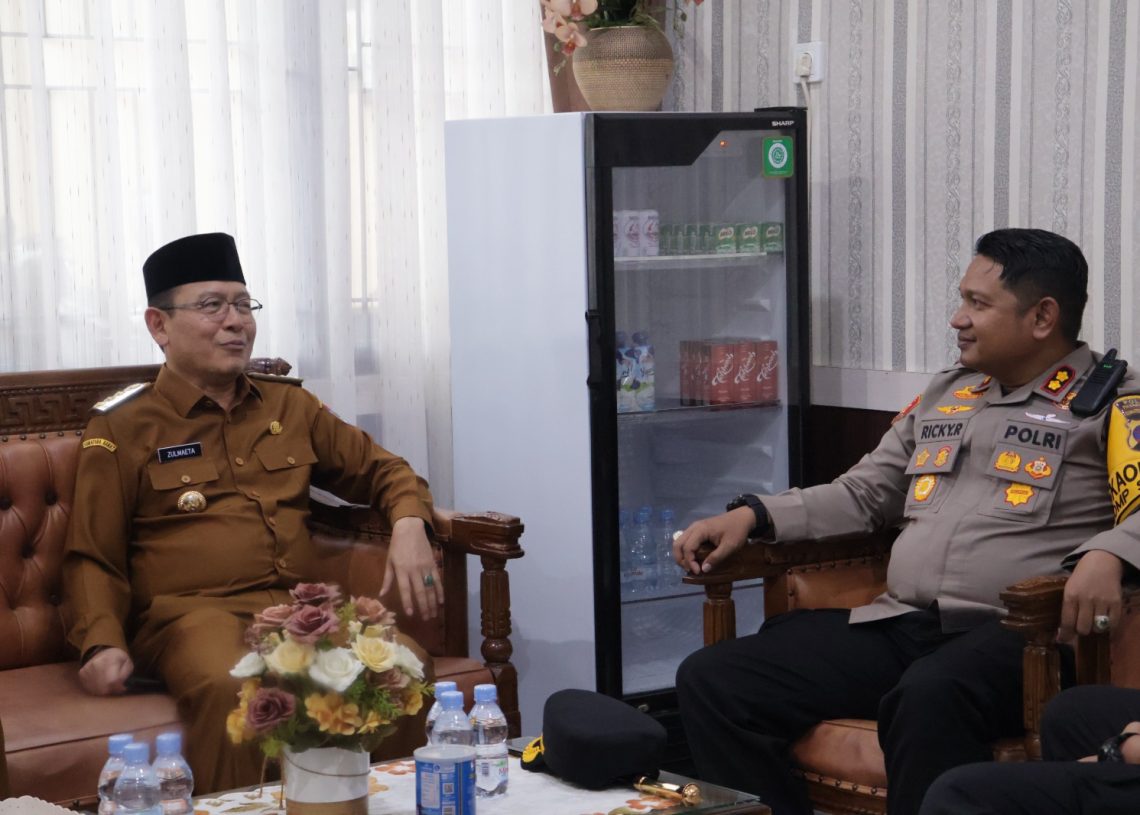 Walikota dan Wakil Walikota Payakumbuh Silahturahmi dengan Kapolres
