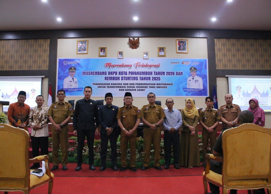 Walikota Payakumbuh Zulmaeta Minta Enam Hal Diprioritaskan pada Musrenbang RKPD 2026