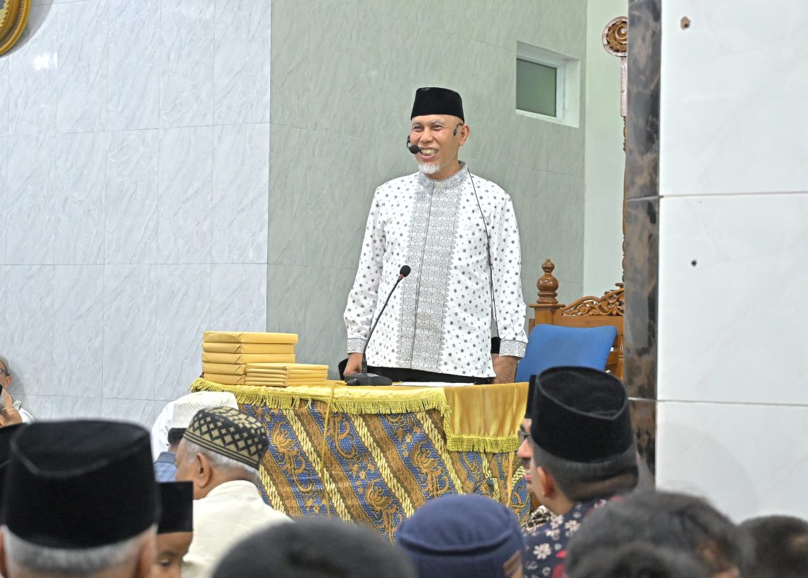 Safari Ramadhan di Bukittinggi, Gubernur Ingatkan Generasi Muda Menjauh dari Perilaku Menyimpang