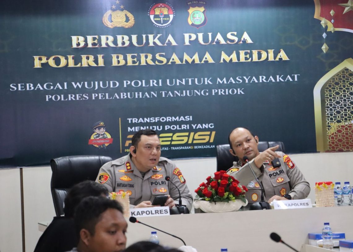 Buka Puasa Bersama Media, Kapolres Tekankan Sinergi Demi Kamtibmas Kondusif