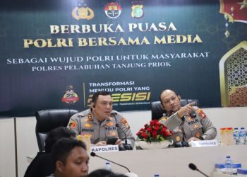 Buka Puasa Bersama Media, Kapolres Tekankan Sinergi Demi Kamtibmas Kondusif