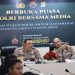 Buka Puasa Bersama Media, Kapolres Tekankan Sinergi Demi Kamtibmas Kondusif