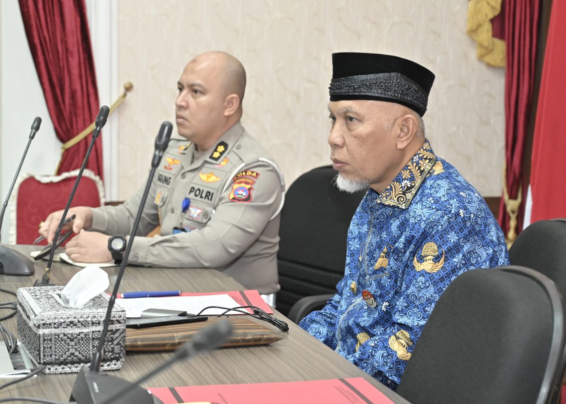 Jelang Lebaran 1446 H, Gubernur Mahyeldi : Ketersediaan Pangan Aman, Transportasi Utamakan Keselamatan