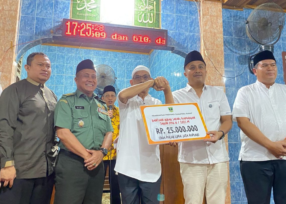 Atasi Degradasi Budaya, Wagub Sumbar Dorong Masjid sebagai Pusat Pembelajaran Adat Minangkabau