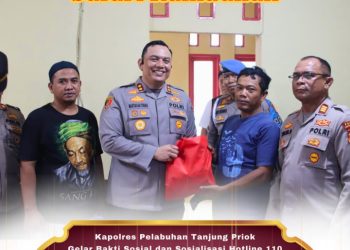 Safari Ramadhan Kapolres Gelar Baksos dan Sosialisasi Hotline 101, Mudik Aman Keluarga Nyaman, Berantas Preman