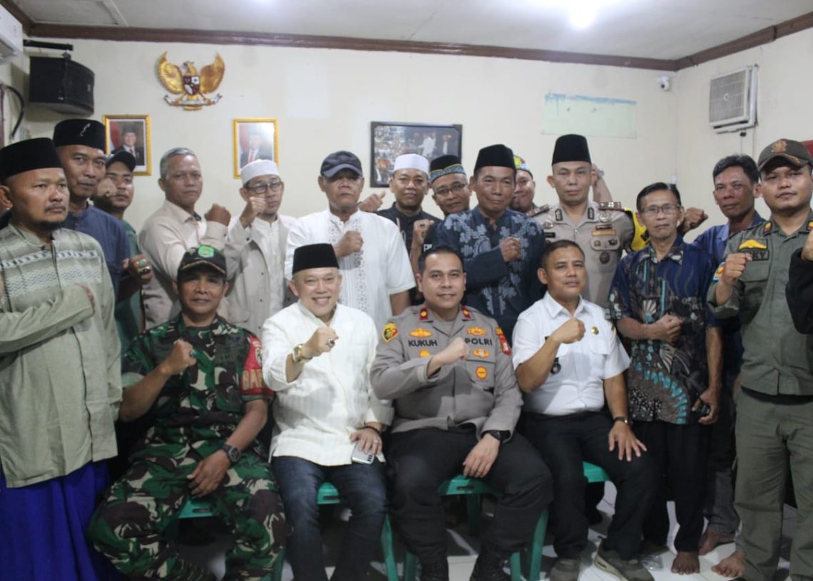 Kapolsek Tambora Terus Lakukan Giat Ngopi Kamtibmas, Kali Ini di RW 05 Ini Pesan yang Disampaikan