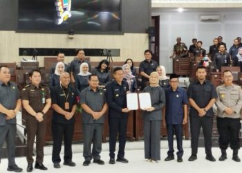 Penyampaian LKPJ Wali Kota Malang TA 2024 di Gedung DPRD Kota Malang