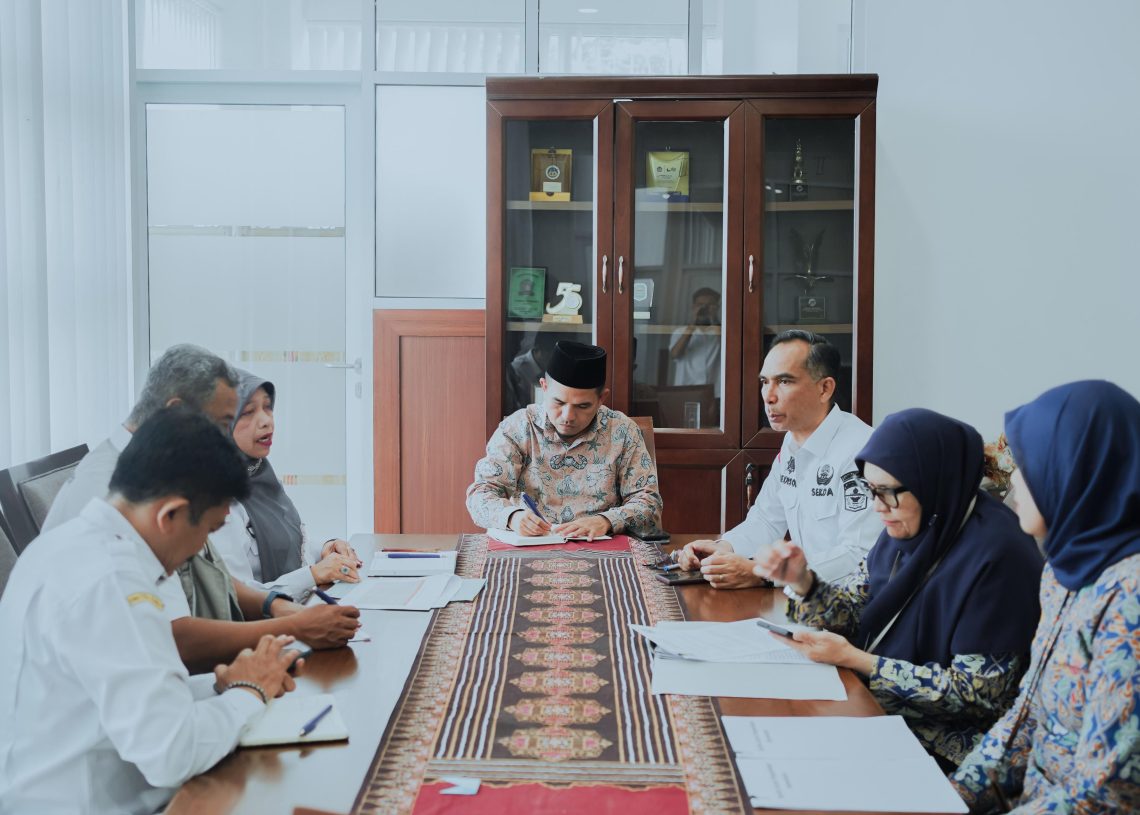 Bahas Program Pengembangan Infrastruktur Pemukiman, Pemkab Solok Adakan Pertemuan dengan Balai PPW 