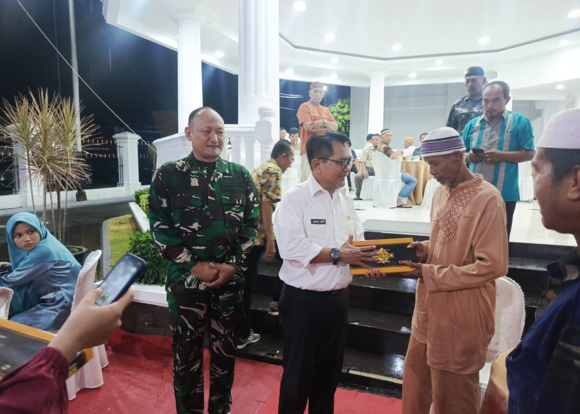 Bersama Dandim, Bupati JKA Gelar Buka Puasa Bersama dan Santunan Anak Yatim