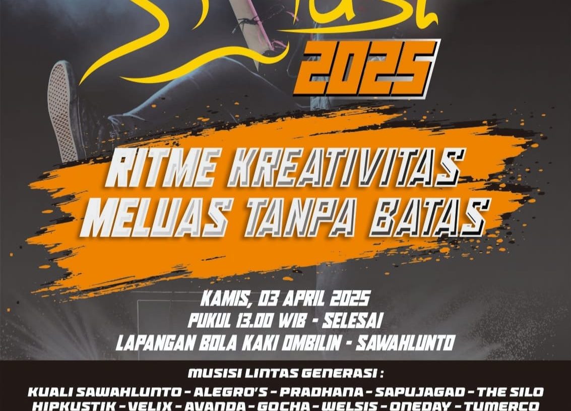 Pentas SAMUSI Warnai Hiburan Lebaran 1446 H di Sawahlunto