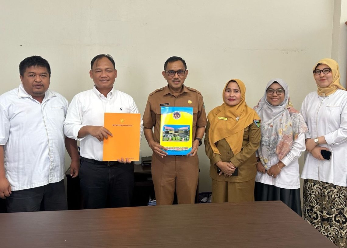 Dinas Pendidikan dan Kebudayaan Pesisir Selatan Jalin Kerja Sama dengan LPPM Universitas Negeri Padang