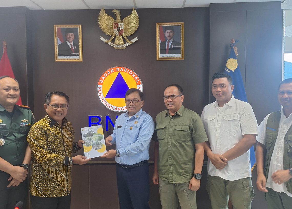 Audiensi dengan BNPB, Bupati JKA Sampaikan Langsung Kondisi Daerah Pasca Bencana