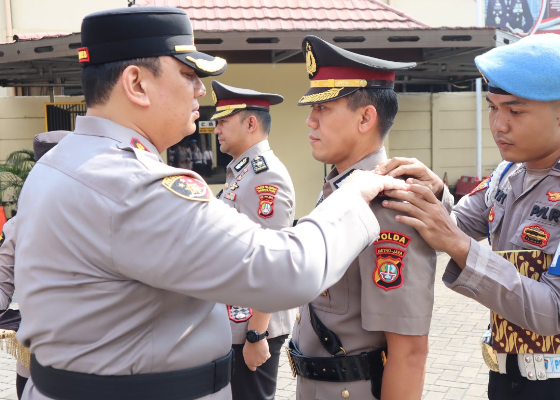 Kapolres Pelabuhan Tanjung Priok Pimpin Sertijab Wakapolres dan Kasatsamapta