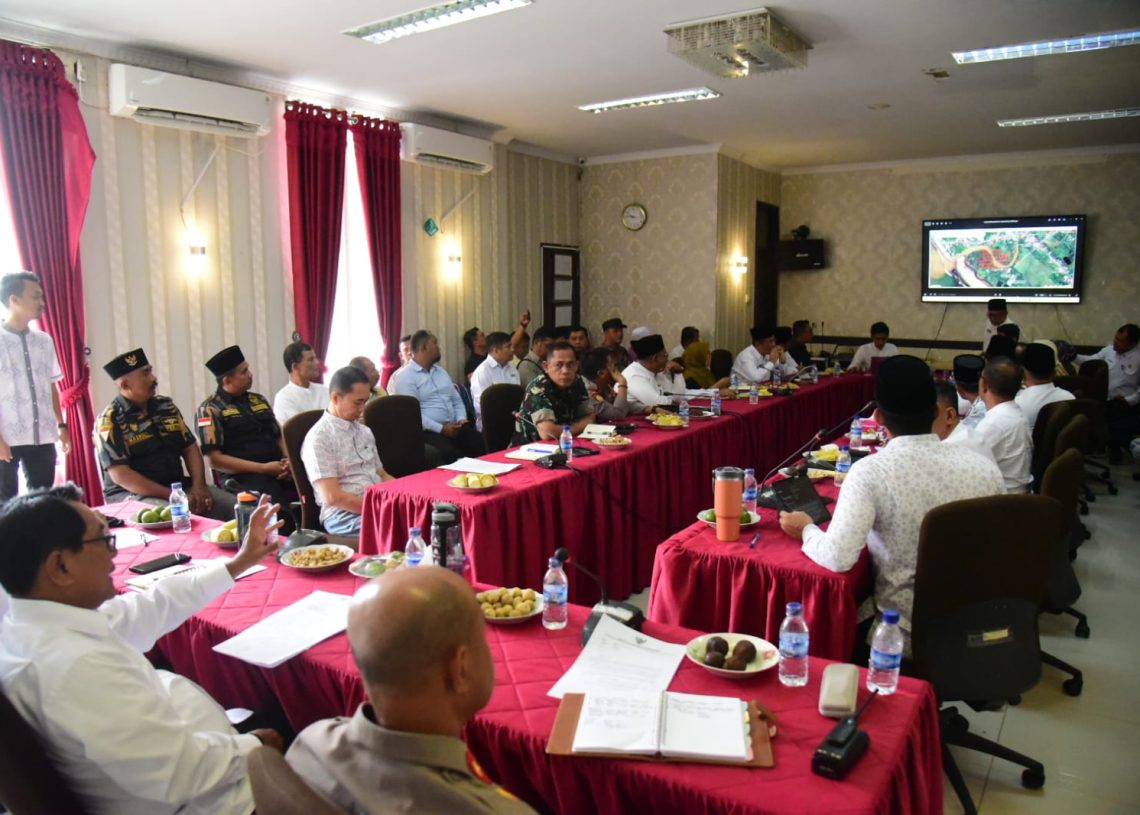 Matangkan Persiapan Goro Akbar Batang Ulakan, Bupati JKA Gelar Rapat Koordinasi