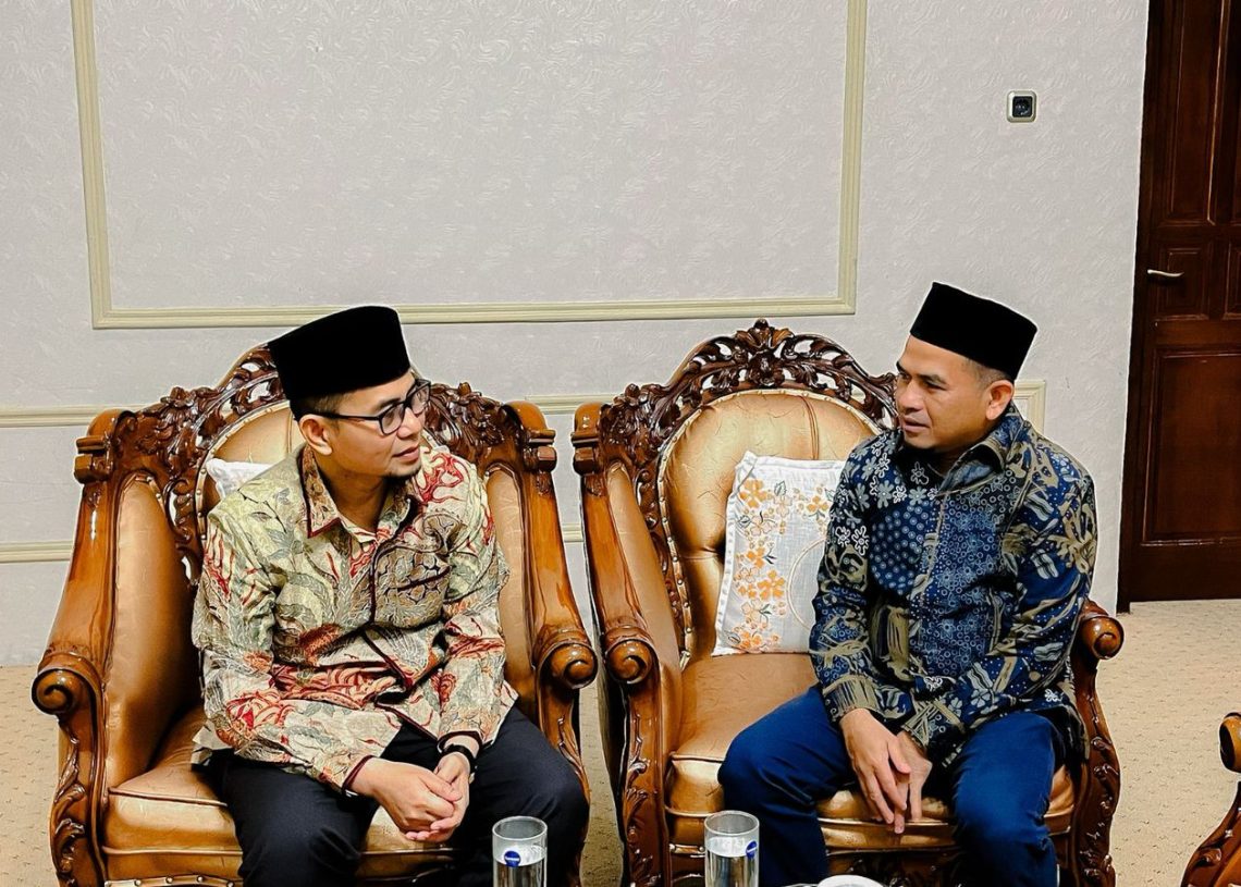 Bertemu Wawako Ibnu Azis, Wabup H. Candra Bahas Sinergi Pembangunan Daerah