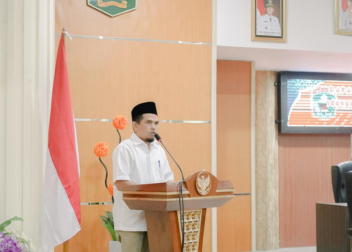 Wabup Solok Sampaikan Jawaban Pandangan Fraksi atas Nota Penjelasan Bupati soal Ranperda RTRW 