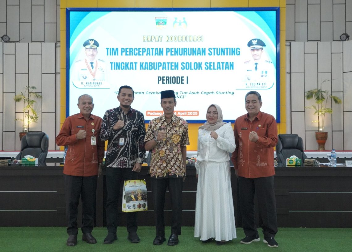 Survei Kesehatan Indonesia 2024 Rilis Angka Prevalensi Stunting di Solok Selatan Turun Drastis 14,7 Persen