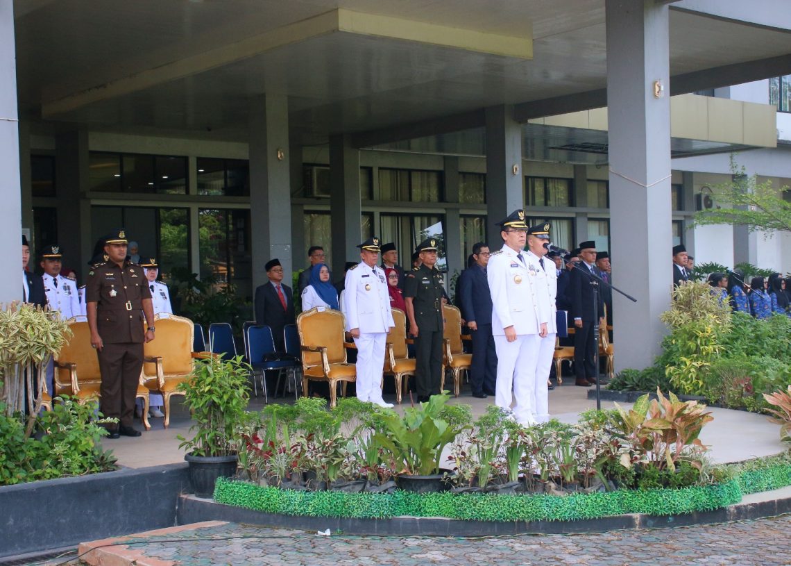 Pemko Payakumbuh Peringati Hari Otonomi Daerah ke 29 di Halaman Balai Kota Payakumbuh