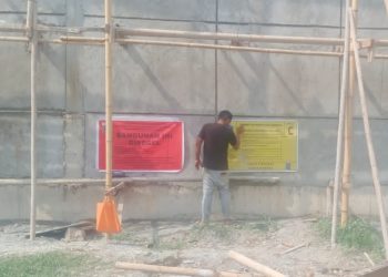 Proyek Ruko di Kamal Raya Tetap Berjalan Meski Disegel, Publik Pertanyakan Kinerja Pengawasan