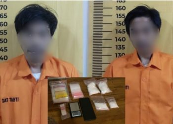 Dua Pengedar Narkoba Jenis Sabu Ditangkap Polsek Pinang