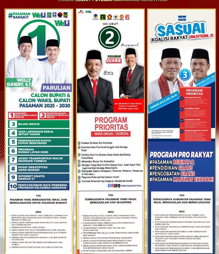 Ingat! Sabtu, 19 April 2025 Gunakan Hak Pilih Anda