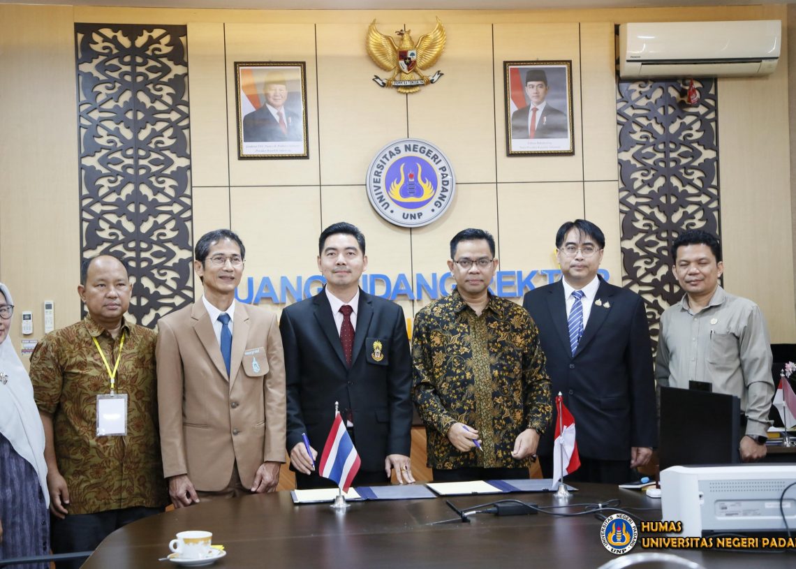 UNP Jalin Kerja Sama Internasional dengan Dua Sekolah di Thailand